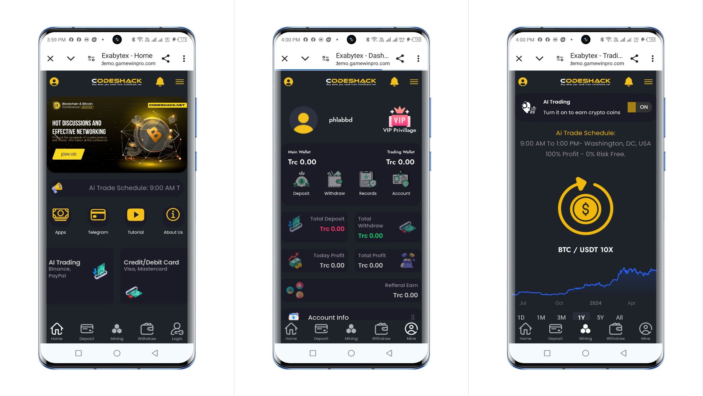 Trading Website